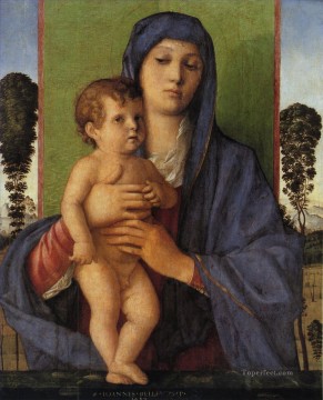 ジョバンニ・ベリーニ Painting - マドンナ・デッリ・アルベレッティ ルネサンス ジョヴァンニ・ベッリーニ